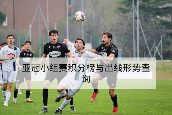 亚冠小组赛积分榜与出线形势查询